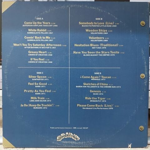 Jefferson Airplane – Flight Log LP PLAK