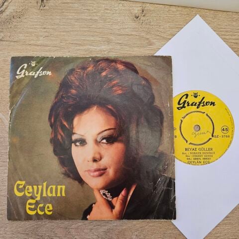 Ceylan Ece – İstersen / Beyaz Güller 45LİK PLAK