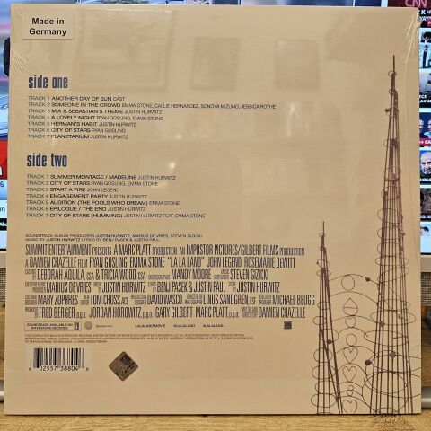 Various – La La Land (Original Motion Picture Soundtrack) LP PLAK
