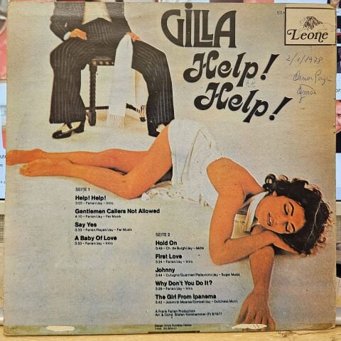 Gilla – Help! Help! LP PLAK