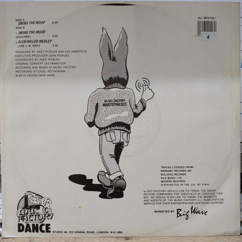 Jive Bunny And The Mastermixers – Swing The Mood LP PLAK