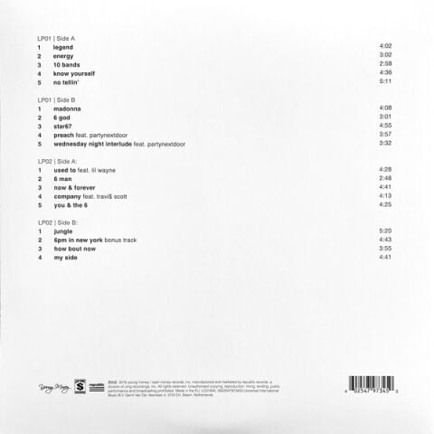 Drake – If You're Reading This It's Too Late LP PLAK