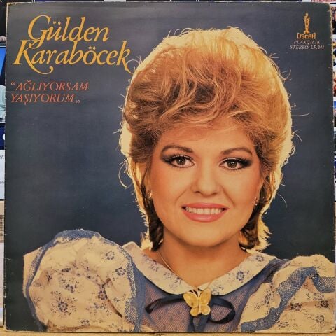 GÜLDEN KARABÖCEK - AĞLIYORSAM YAŞIYORUM LP PLAK