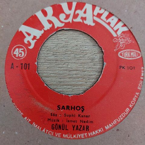 GÖNÜL YAZAR - BENİMDE CANIM VAR 45LİK PLAK