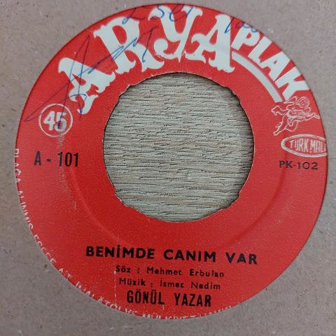 GÖNÜL YAZAR - BENİMDE CANIM VAR 45LİK PLAK