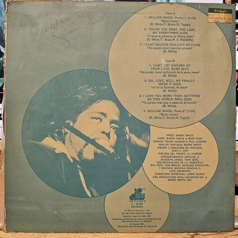 Barry White – Can't Get Enough LP PLAK