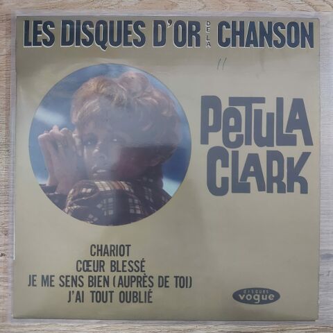 Petula Clark – Les Disques D'or De La Chanson 45LİK PLAK