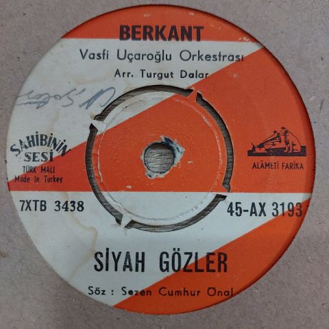 BERKANT - AŞKIN MASALMIŞ 45LİK PLAK