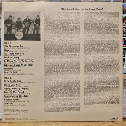 The Beatles – The Decca Tapes PİCTURE DISC LP PLAK