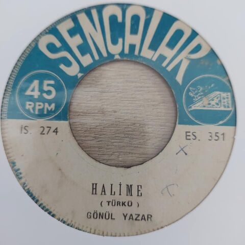 GÖNÜL YAZAR - HALİME 45LİK PLAK