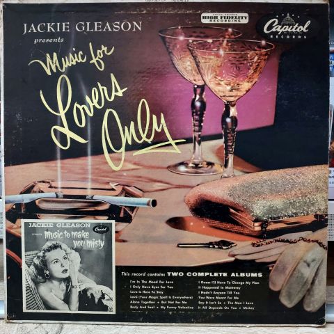 Jackie Gleason – Music For Lovers Only / Music To Make You Misty LP PLAK