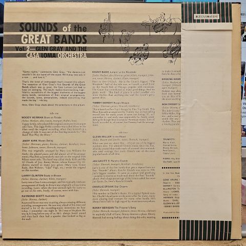 Glen Gray And The Casa Loma Orchestra* – Sounds Of The Great Bands Volume 2 LP PLAK