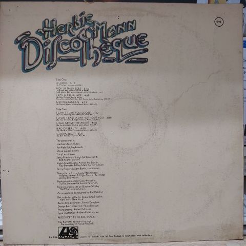 Herbie Mann – Discothèque LP PLAK