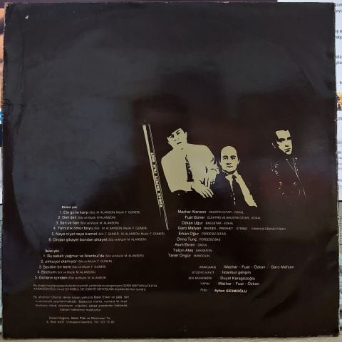 MAZHAR FUAT ÖZKAN - ELE GÜNE KARŞI YAPAYALNIZ LP PLAK