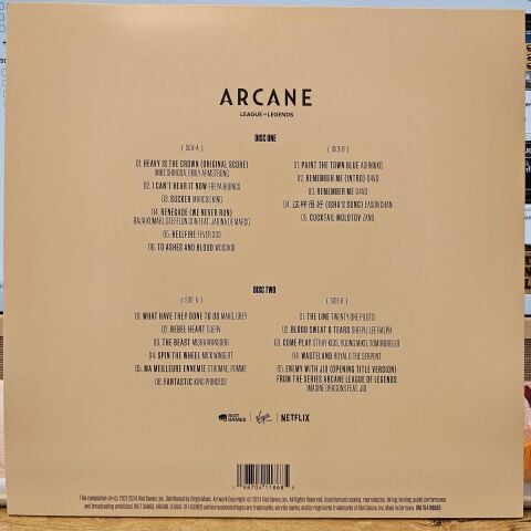 Various – Arcane League Of Legends - Season Two Soundtrack LP PLAK