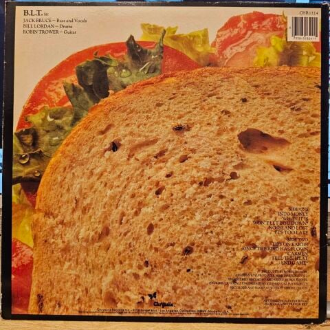 Robin Trower / Bill Lordan / Jack Bruce – B.L.T. LP PLAK