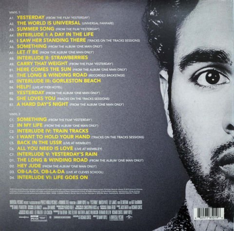 Various – Yesterday (Original Motion Picture Soundtrack) LP PLAK