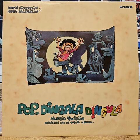 Hurşid Yenigün Orkestra Saz Ve Vokal Grubu – Pop-Dingala,Dingala LP PLAK