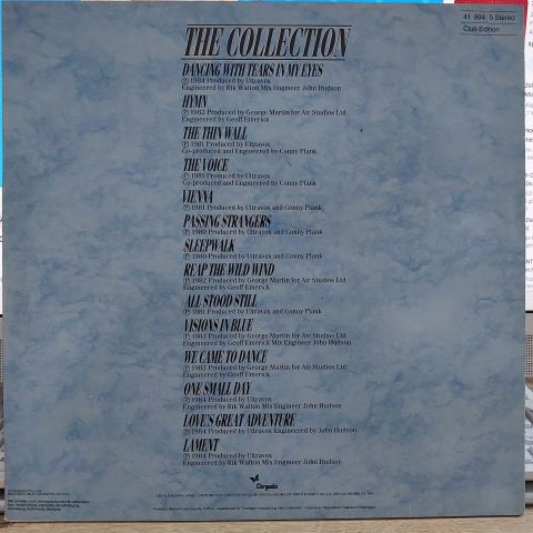 Ultravox – The Collection LP PLAK