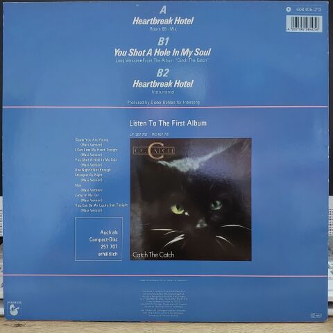 C.C. Catch – Heartbreak Hotel ·Room 69 - Mix LP PLAK
