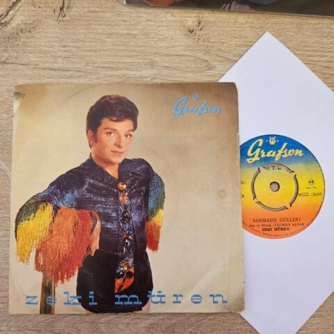 Zeki Müren – Sarmaşık Gülleri 45LİK PLAK