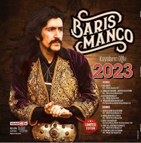 Barış Manço - 2023 Kayaların Oğlu LP PLAK
