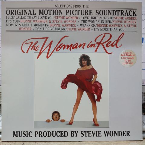 STEVİE WONDER - THE WOMAN IN RED LP PLAK