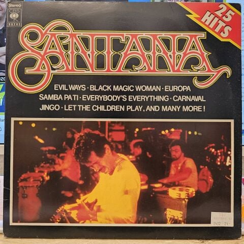 Santana – 25 Hits (The Sound Of Santana - 25 Santana Greats) LP PLAK