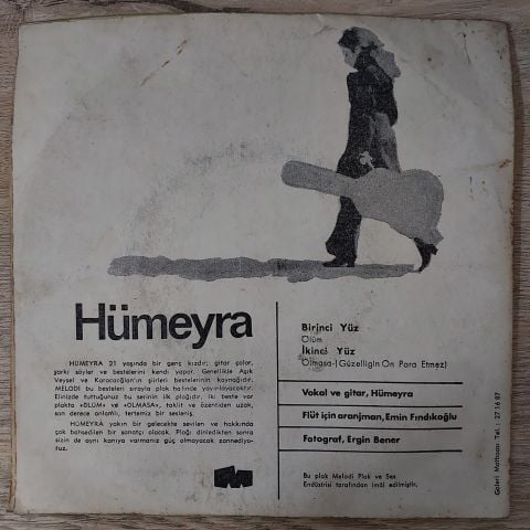 HÜMEYRA - ÖLÜM OLMASA 45LİK PLAK
