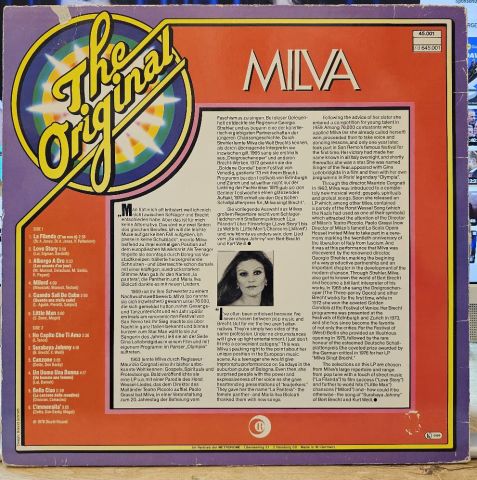 Milva – The Original Milva LP PLAK