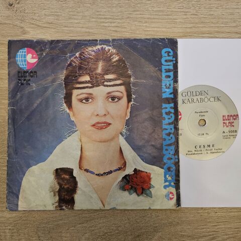 GÜLDEN KARABÖCEK - ÇEŞME 45LİK PLAK