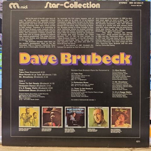 Dave Brubeck – Star-Collection LP PLAK