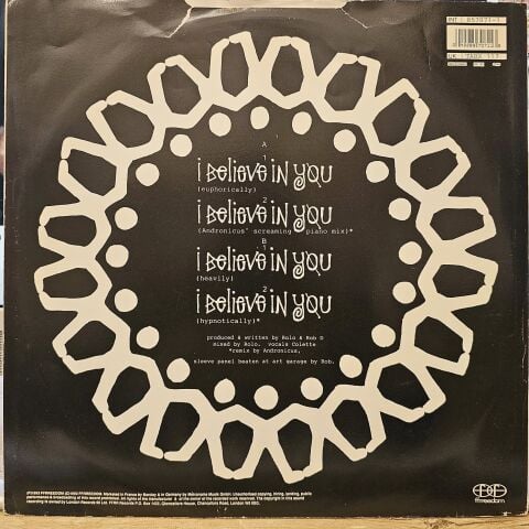 Our Tribe - I Believe In You album cover More images LP PLAK