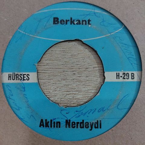 BERKANT - KENDİM ETTİM KENDİM BULDUM 45LİK PLAK