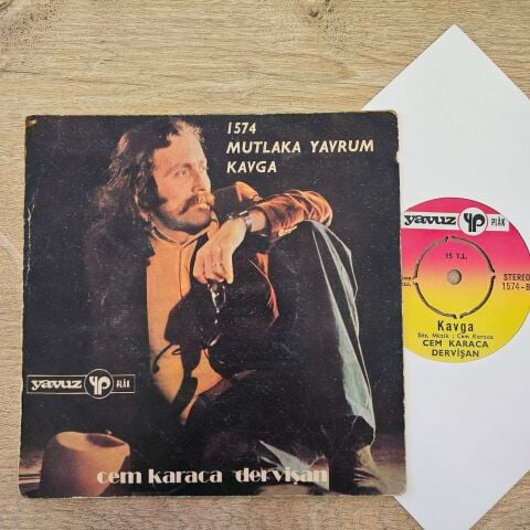 Cem Karaca - Dervişan – Mutlaka Yavrum / Kavga 45LİK PLAK