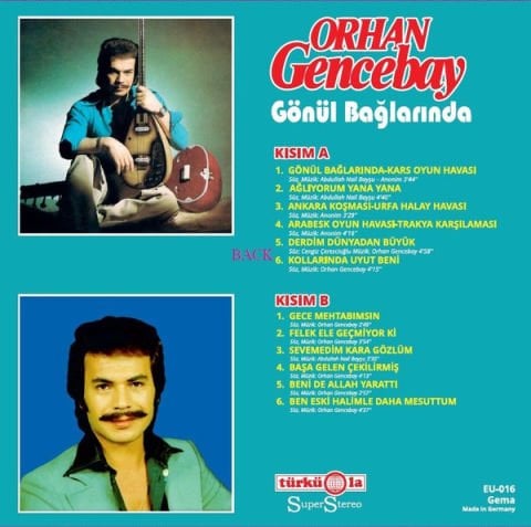 Orhan Gencebay – Gönül Bağlarında LP PLAK