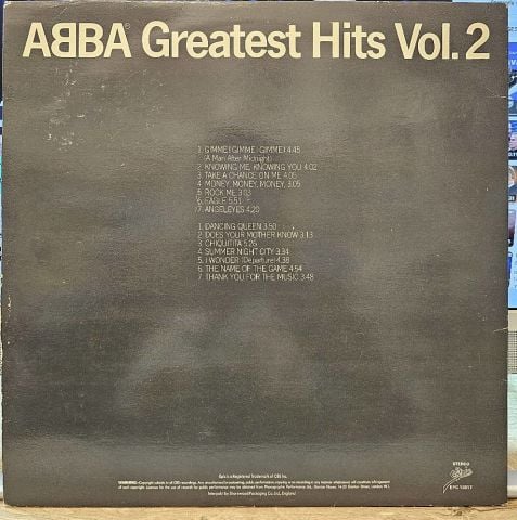 ABBA – Greatest Hits Vol. 2 LP PLAK