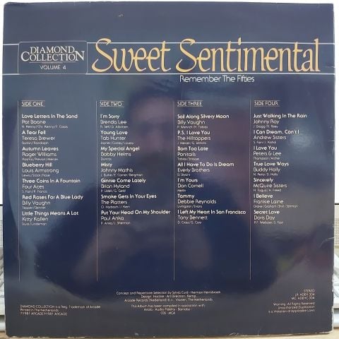 Various – Sweet Sentimental - Remember The Fifties LP PLAK