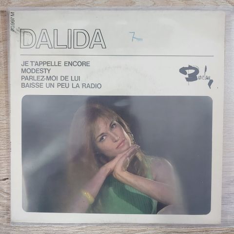 Dalida – Je T'Appelle Encore 45LİK PLAK