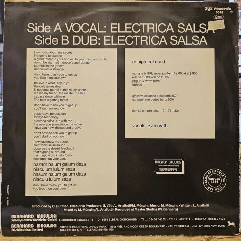 Off – Electrica Salsa (Baba Baba) LP PLAK