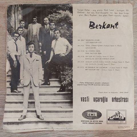 BERKANT - UZUN KAVAK 45LİK PLAK