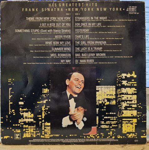Frank Sinatra – His Greatest Hits (New York New York) LP PLAK