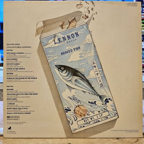 John Lennon & Plastic Ono Band – Shaved Fish LP PLAK
