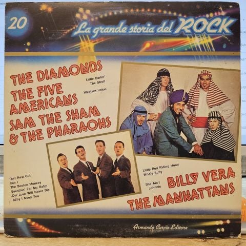 Various – The Diamonds / The Five Americans / Sam The Sham & The Pharaohs / Billy Vera / The Manhattans LP PLAK