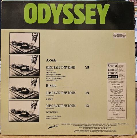 Odyssey – Going Back To My Roots (Flim Flam Remix) LP PLAK