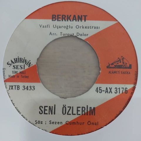 BERKANT - AH KIZLAR 45LİK PLAK