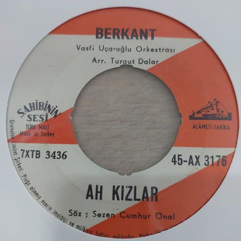 BERKANT - AH KIZLAR 45LİK PLAK