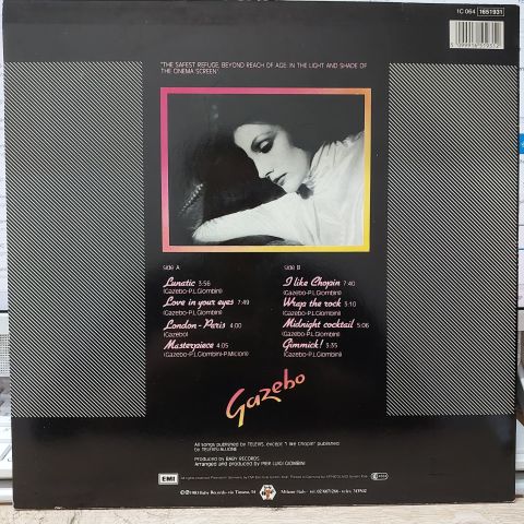 Gazebo – I Like Chopin LP PLAK