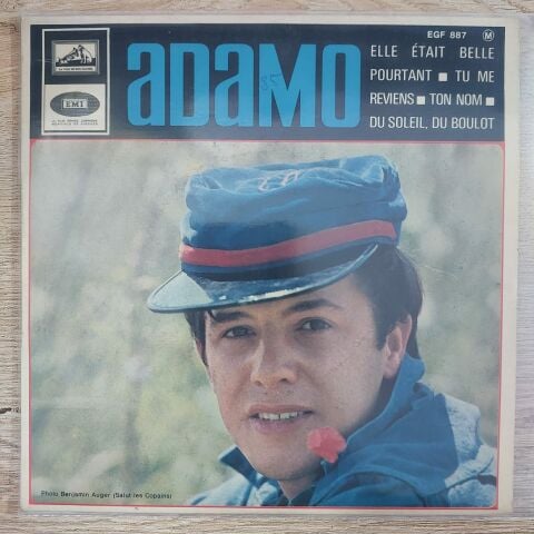 Adamo – Elle Était Belle Pourtant 45LİK PLAK