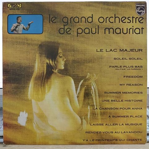 Le Grand Orchestre De Paul Mauriat – Le Lac Majeur LP PLAK